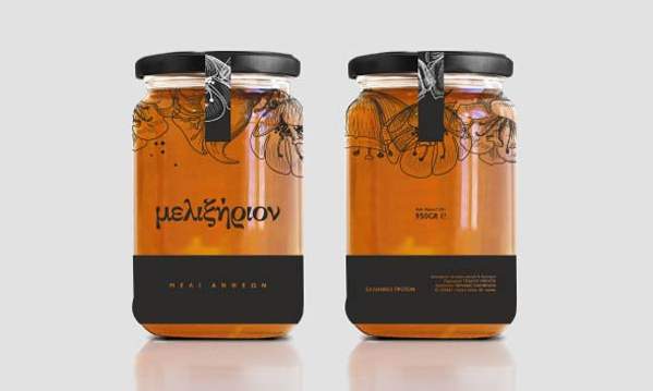 蜂蜜瓶型包装设计作品欣赏(蜂蜜瓶盖被粘住打不开)(图4)